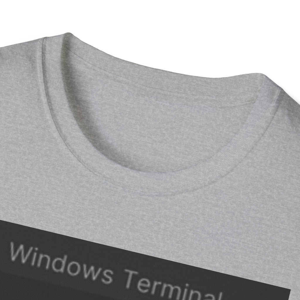 "Error: Unknown Error" Coding Terminal Tech Humor Graphic T-Shirt