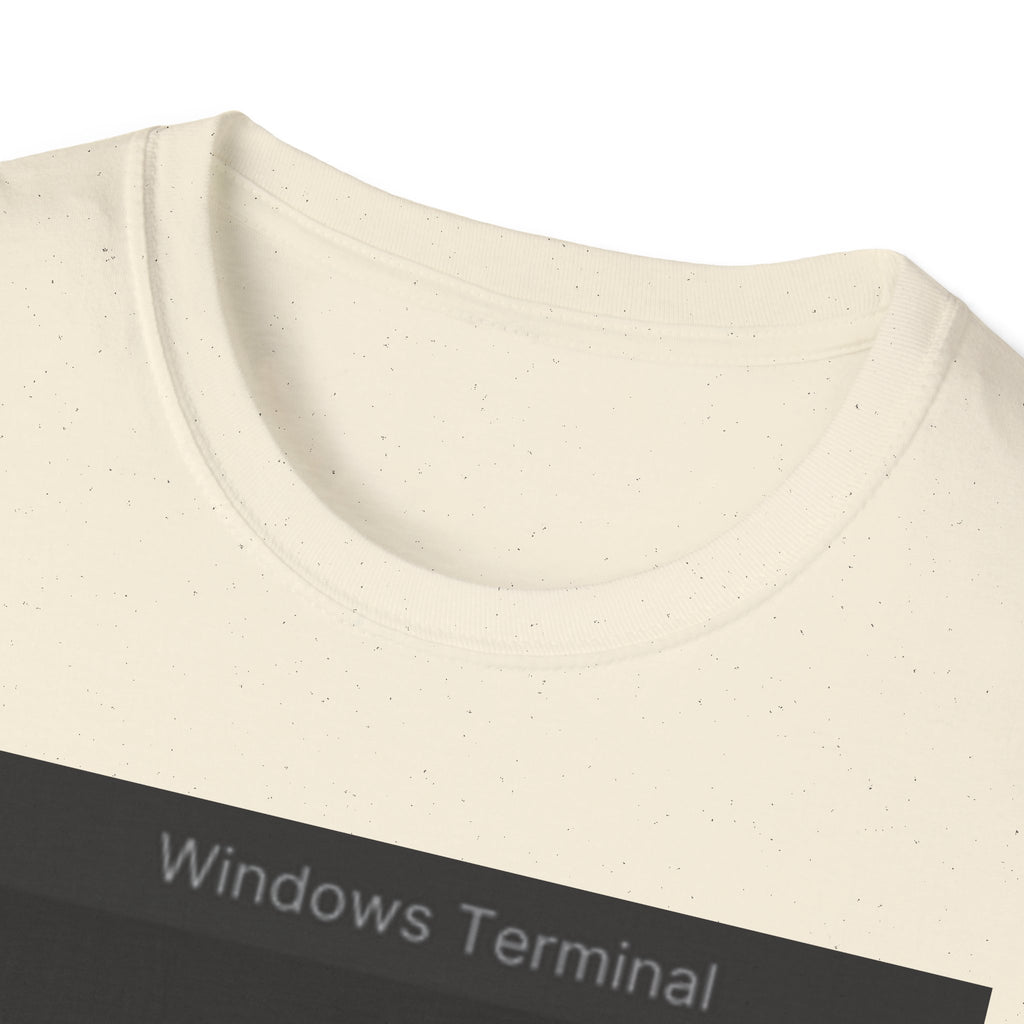 "while breathing: create_meaning()" Coding Terminal Motivational Graphic T-Shirt