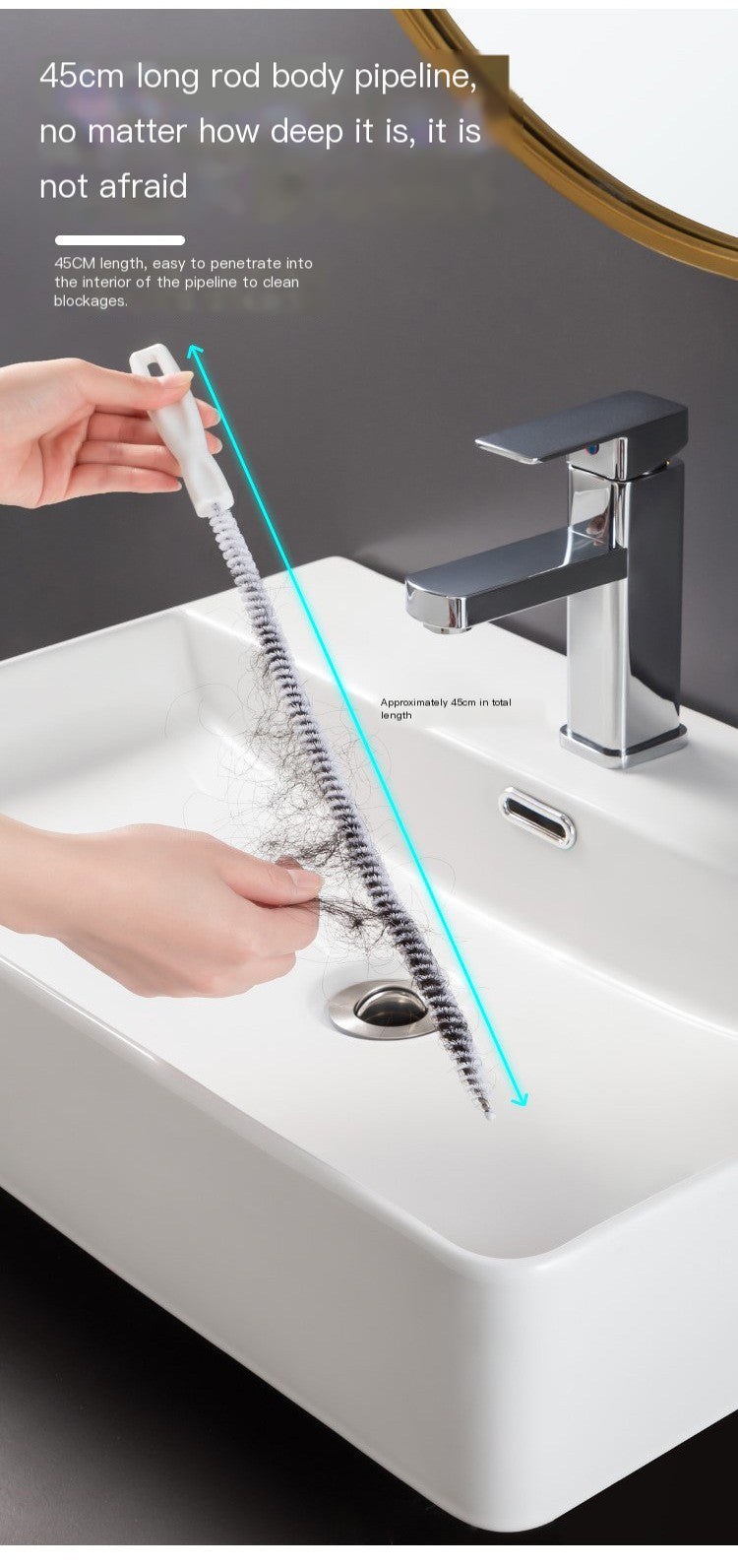 Pipe Unclogger Drain Hair Cleaner