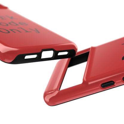 Dark Mode Only Phone Case