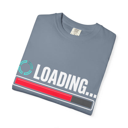 "Loading..." Progress Bar T-Shirt — Funny Tech Graphic Tee