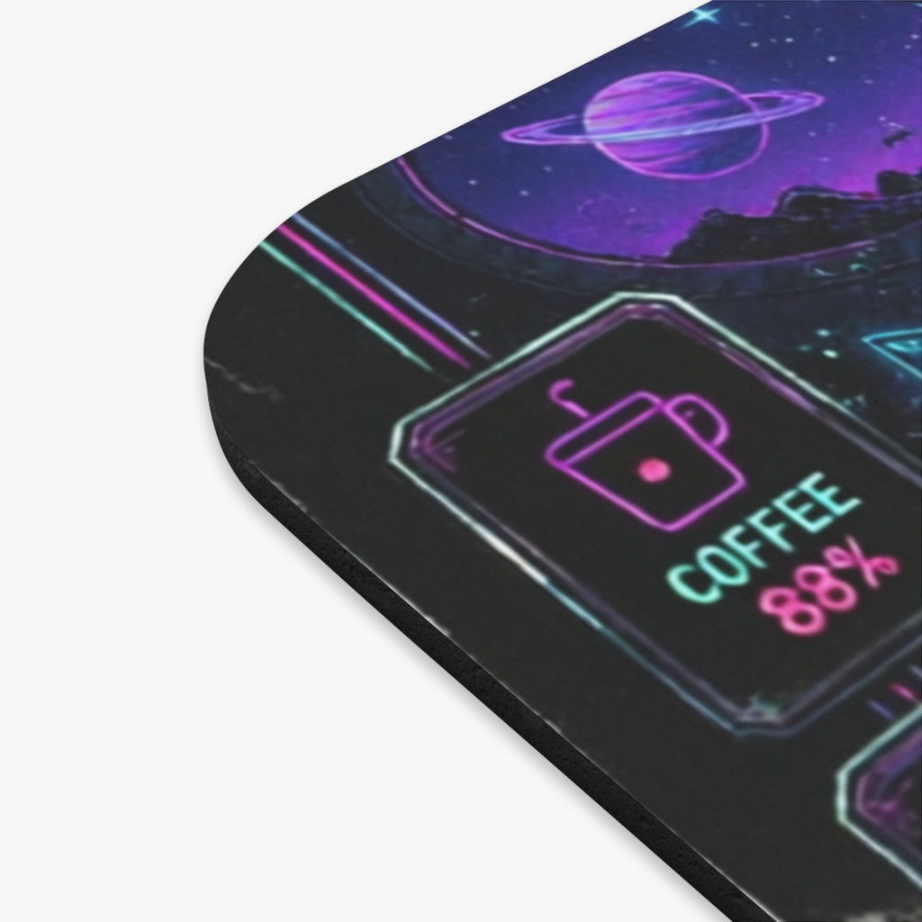 "Alien Code Is Bis" Gamer/Programmer Alien Graphic Design Mouse Pad
