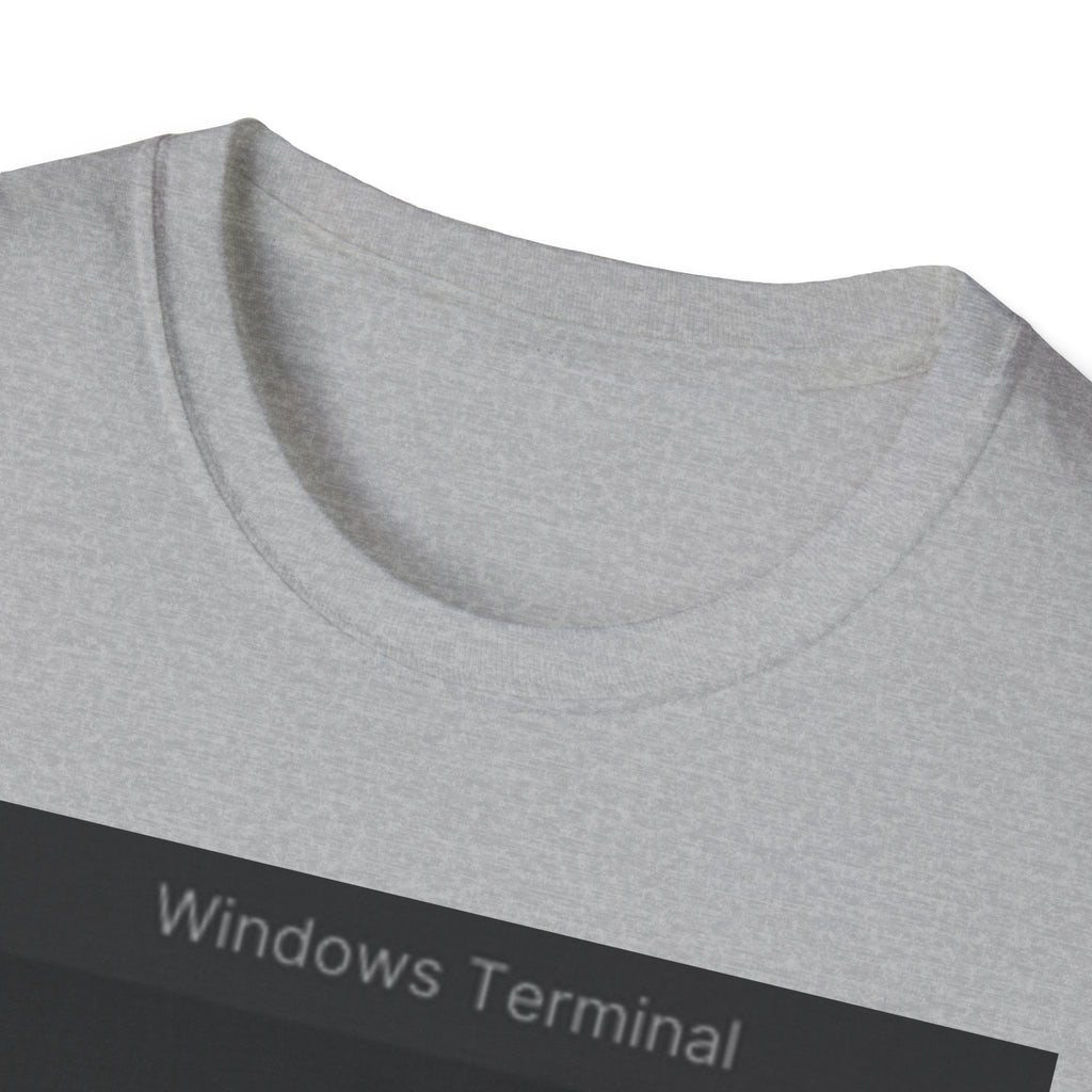 “if (itWorks) { don'tTouchIt(); }” Coding Terminal Tech Humor Graphic T-Shirt