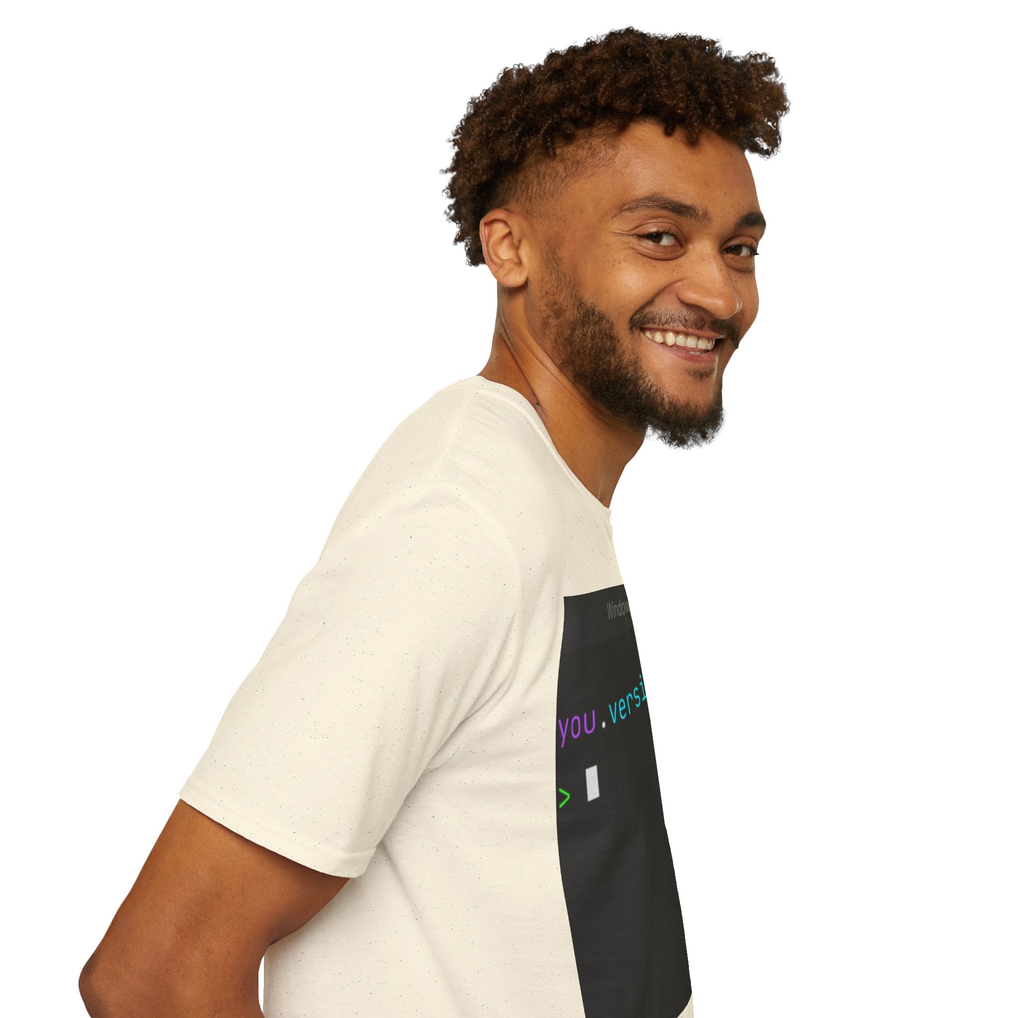 "you.version++" Coding Terminal Motivational Graphic T-Shirt