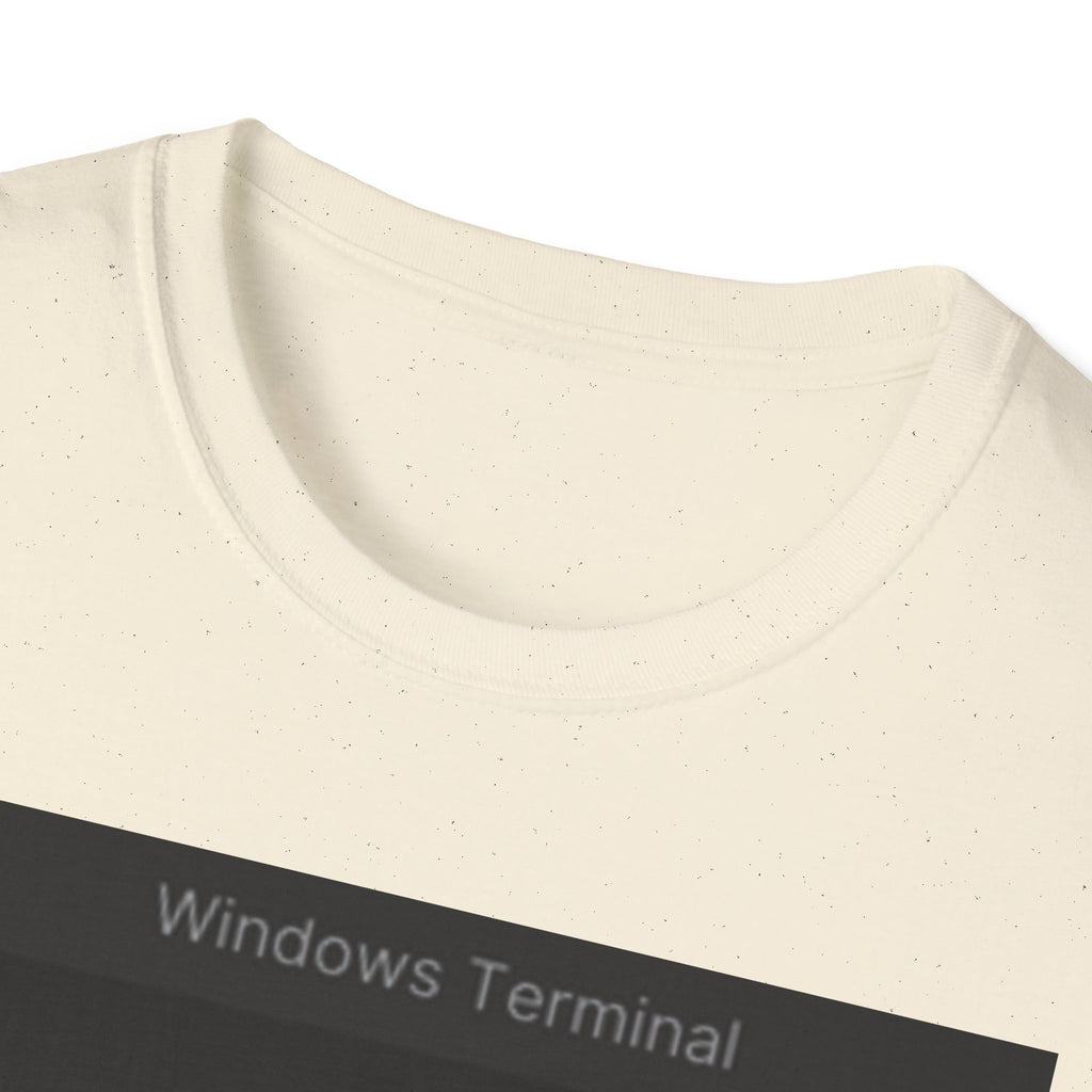 “if (itWorks) { don'tTouchIt(); }” Coding Terminal Tech Humor Graphic T-Shirt
