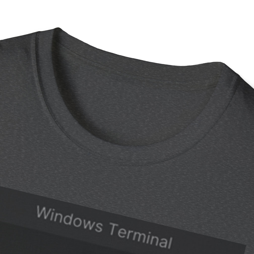 “if (itWorks) { don'tTouchIt(); }” Coding Terminal Tech Humor Graphic T-Shirt