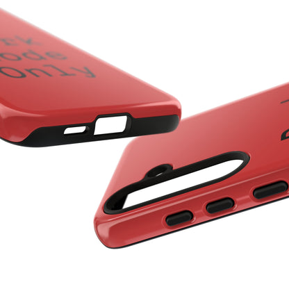 Dark Mode Only Phone Case