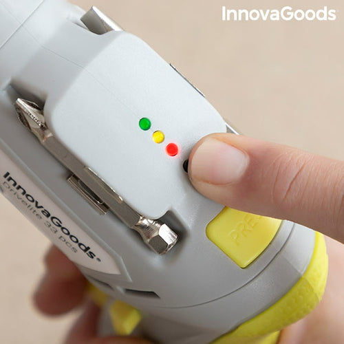 Multi-Position Wireless Electric Screwdriver with Accessories