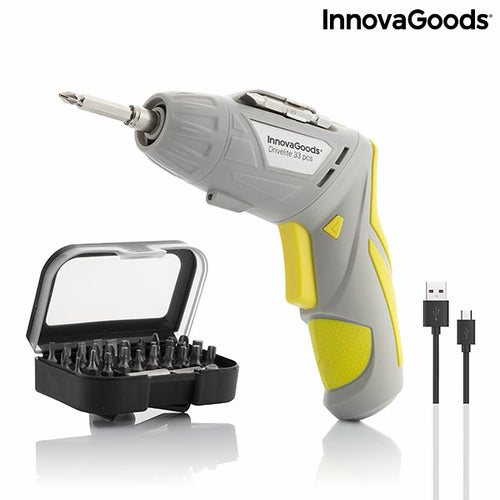 Multi-Position Wireless Electric Screwdriver with Accessories