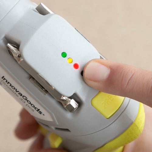 Multi-Position Wireless Electric Screwdriver with Accessories