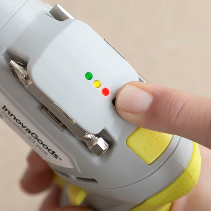 Multi-Position Wireless Electric Screwdriver with Accessories