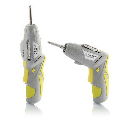 Multi-Position Wireless Electric Screwdriver with Accessories