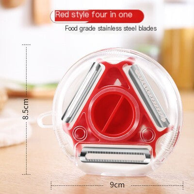Triple Action Rotary Peeler